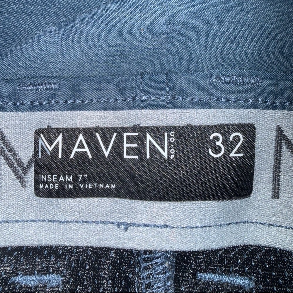 Maven Blue Performance Shorts - Picture 3 of 3